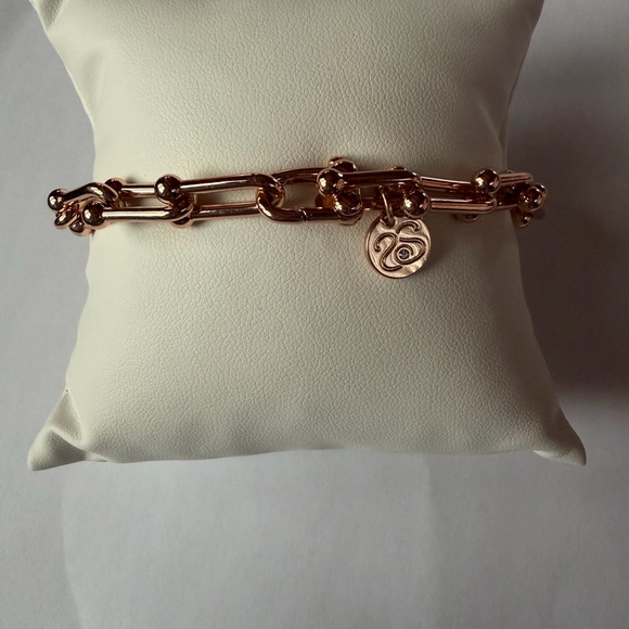 14k Rose Gold La Catena Bracelet by Spark’l- size 2 (6.75”) - Picture 2 of 8
